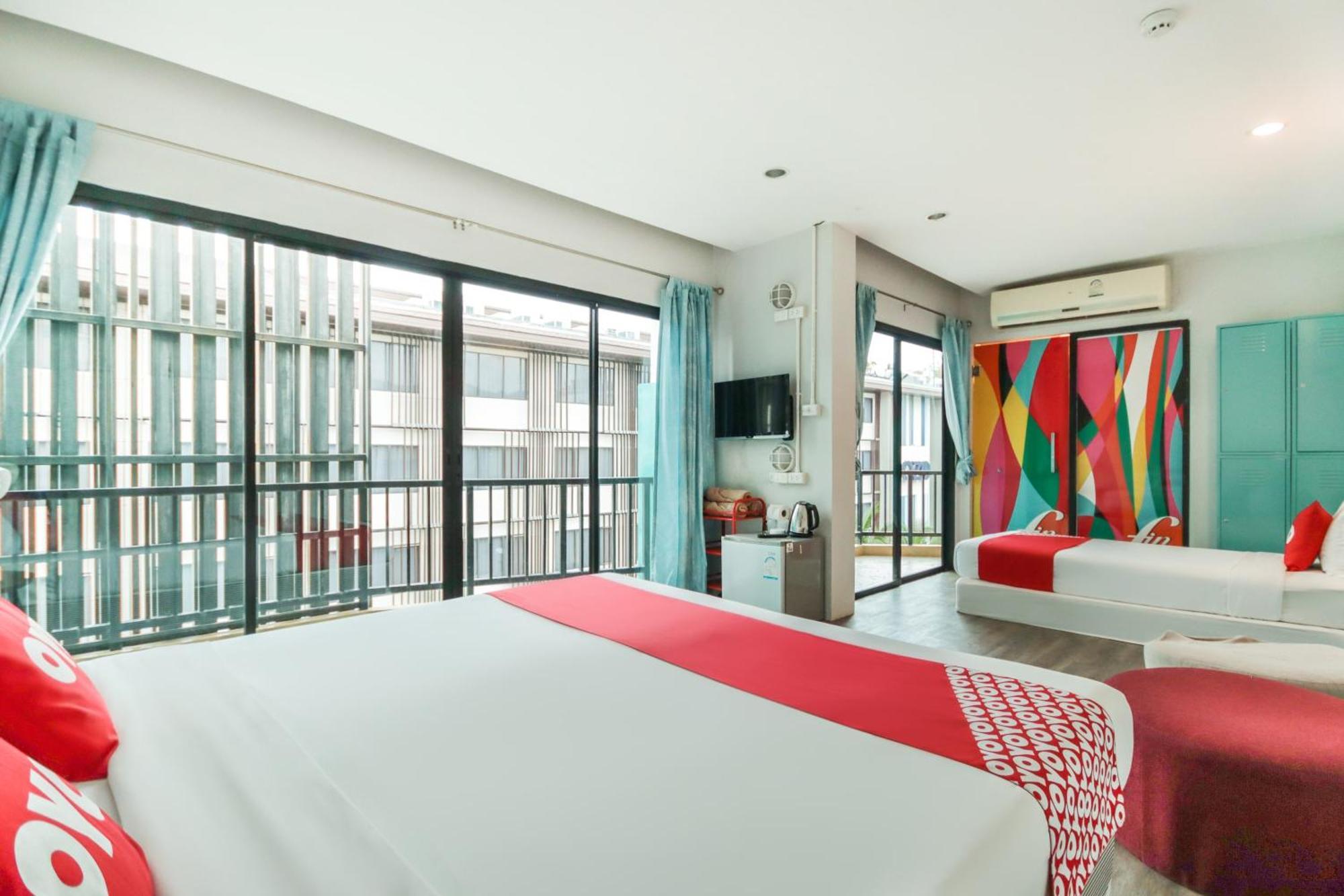 Oyo 1074 Fin Hostel شاطئ كاتا المظهر الخارجي الصورة